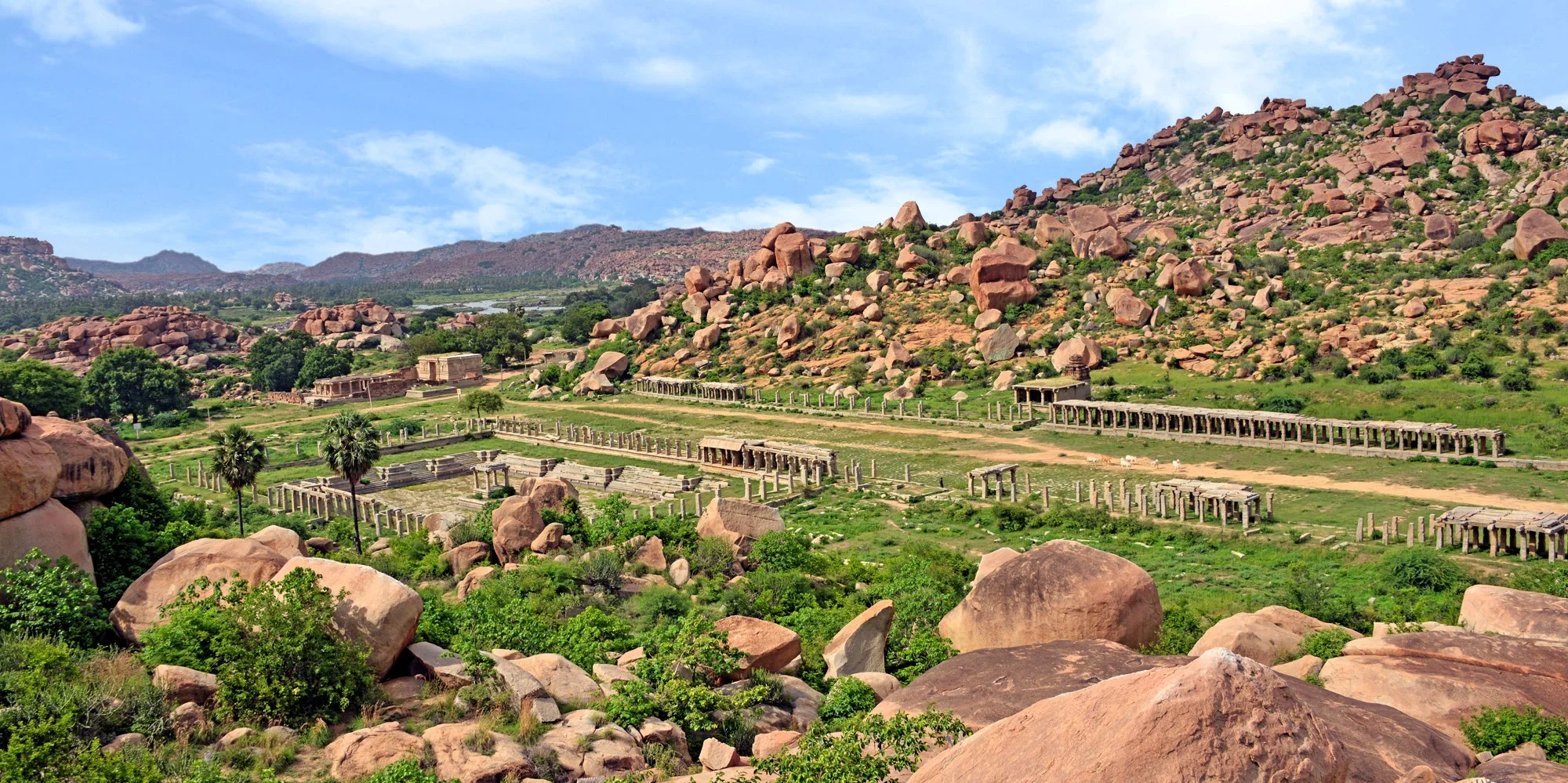 Bazaar, Hampi